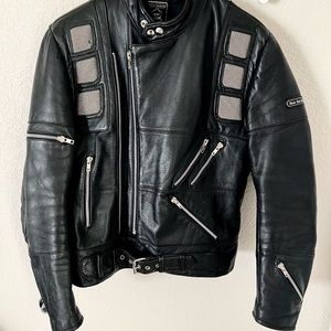 Vintage (circa 1986) European Heine Gerrick Size 40 “Chain Mail” MC Jacket. $500